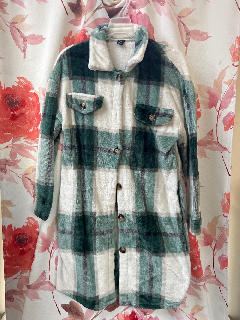 Plaid shacket